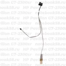 Шлейф матрицы для ноутбука HP Pavilion G7-2300sr (40pin LVDS, LED)