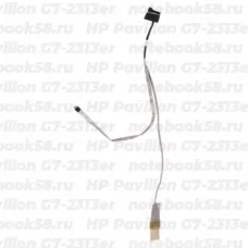 Шлейф матрицы для ноутбука HP Pavilion G7-2313er (40pin LVDS, LED)
