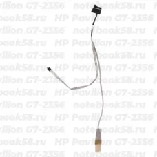 Шлейф матрицы для ноутбука HP Pavilion G7-2356 (40pin LVDS, LED)