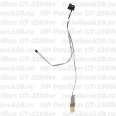 Шлейф матрицы для ноутбука HP Pavilion G7-2360er (40pin LVDS, LED)