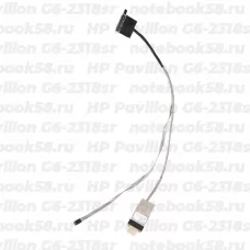 Шлейф матрицы для ноутбука HP Pavilion G6-2318sr (40pin LVDS)