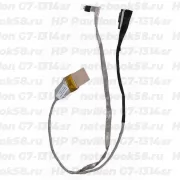 Шлейф матрицы для ноутбука HP Pavilion G7-1314sr (40pin LVDS, LED)