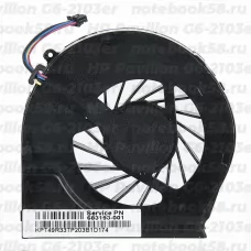 Вентилятор для ноутбука HP Pavilion G6-2103er (4 контакта)