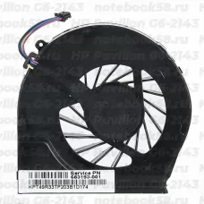Вентилятор для ноутбука HP Pavilion G6-2143 (4 контакта)