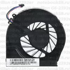 Вентилятор для ноутбука HP Pavilion G6-2392er (4 контакта)