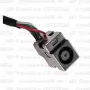 Разъём питания для ноутбука HP Pavilion G6-1353er (7.4x5.0мм, 8 контактов) с кабелем