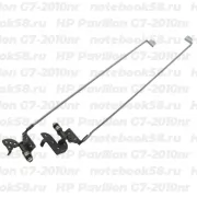 Петли матрицы для ноутбука HP Pavilion G7-2010nr (левая + правая)