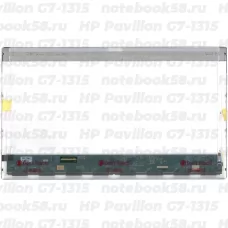 Матрица для ноутбука HP Pavilion G7-1315 (1600x900 HD+) TN, 40pin, Глянцевая