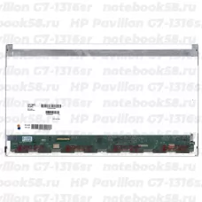 Матрица для ноутбука HP Pavilion G7-1316sr (1600x900 HD+) TN, 40pin, Матовая