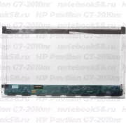Матрица для ноутбука HP Pavilion G7-2010nr (1600x900 HD+) TN, 40pin, Глянцевая