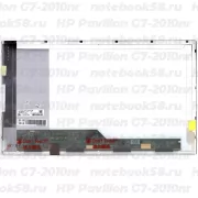 Матрица для ноутбука HP Pavilion G7-2010nr (1600x900 HD+) TN, 40pin, Глянцевая