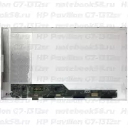 Матрица для ноутбука HP Pavilion G7-1312sr (1600x900 HD+) TN, 40pin, Глянцевая