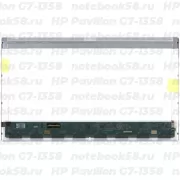 Матрица для ноутбука HP Pavilion G7-1358 (1600x900 HD+) TN, 40pin, Глянцевая
