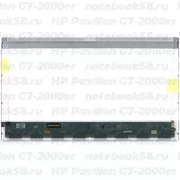 Матрица для ноутбука HP Pavilion G7-2000er (1600x900 HD+) TN, 40pin, Глянцевая