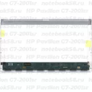 Матрица для ноутбука HP Pavilion G7-2001sr (1600x900 HD+) TN, 40pin, Глянцевая
