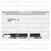 Матрица для ноутбука HP Pavilion G6-2347sr (1366x768 HD) TN, 40pin, Глянцевая