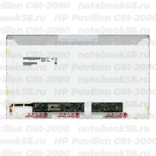 Матрица для ноутбука HP Pavilion G6t-2000 (1366x768 HD) TN, 40pin, Глянцевая
