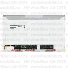 Матрица для ноутбука HP Pavilion G6-1375 (1366x768 HD) TN, 40pin, Глянцевая