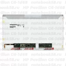 Матрица для ноутбука HP Pavilion G6-1d68 (1366x768 HD) TN, 40pin, Глянцевая
