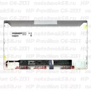Матрица для ноутбука HP Pavilion G6-2131 (1366x768 HD) TN, 40pin, Матовая