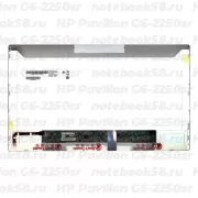 Матрица для ноутбука HP Pavilion G6-2250sr (1366x768 HD) TN, 40pin, Матовая