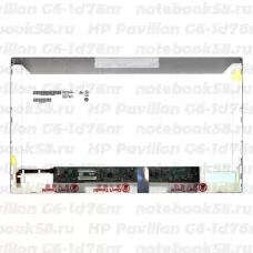 Матрица для ноутбука HP Pavilion G6-1d76nr (1366x768 HD) TN, 40pin, Матовая