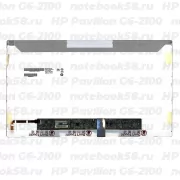 Матрица для ноутбука HP Pavilion G6-2100 (1366x768 HD) TN, 40pin, Глянцевая