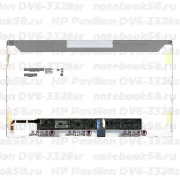 Матрица для ноутбука HP Pavilion DV6-3328sr (1366x768 HD) TN, 40pin, Глянцевая