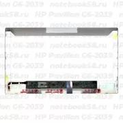 Матрица для ноутбука HP Pavilion G6-2039 (1366x768 HD) TN, 40pin, Матовая