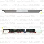 Матрица для ноутбука HP Pavilion G6-2100 (1366x768 HD) TN, 40pin, Матовая