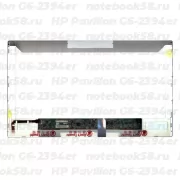 Матрица для ноутбука HP Pavilion G6-2394er (1366x768 HD) TN, 40pin, Матовая