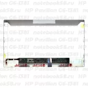Матрица для ноутбука HP Pavilion G6-1381 (1366x768 HD) TN, 40pin, Матовая