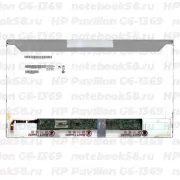 Матрица для ноутбука HP Pavilion G6-1369 (1366x768 HD) TN, 40pin, Матовая