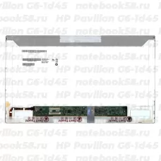 Матрица для ноутбука HP Pavilion G6-1d45 (1366x768 HD) TN, 40pin, Матовая
