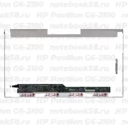 Матрица для ноутбука HP Pavilion G6-2100 (1366x768 HD) TN, 40pin, Глянцевая