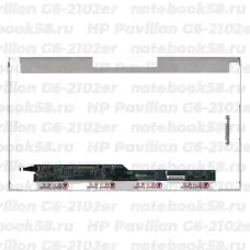 Матрица для ноутбука HP Pavilion G6-2102er (1366x768 HD) TN, 40pin, Глянцевая