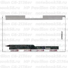 Матрица для ноутбука HP Pavilion G6-2136er (1366x768 HD) TN, 40pin, Глянцевая