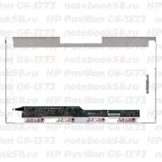 Матрица для ноутбука HP Pavilion G6-1373 (1366x768 HD) TN, 40pin, Глянцевая