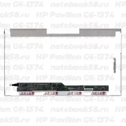 Матрица для ноутбука HP Pavilion G6-1374 (1366x768 HD) TN, 40pin, Глянцевая