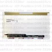 Матрица для ноутбука HP Pavilion DV6-3328sr (1366x768 HD) TN, 40pin, Глянцевая