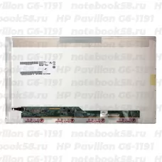 Матрица для ноутбука HP Pavilion G6-1191 (1366x768 HD) TN, 40pin, Глянцевая
