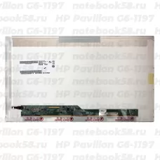Матрица для ноутбука HP Pavilion G6-1197 (1366x768 HD) TN, 40pin, Глянцевая