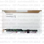 Матрица для ноутбука HP Pavilion G6-2242 (1366x768 HD) TN, 40pin, Глянцевая