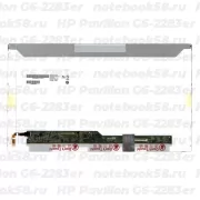 Матрица для ноутбука HP Pavilion G6-2283er (1366x768 HD) TN, 40pin, Матовая