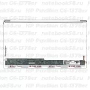Матрица для ноутбука HP Pavilion G6-1378er (1366x768 HD) TN, 40pin, Глянцевая
