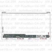 Матрица для ноутбука HP Pavilion G6-2111 (1366x768 HD) TN, 40pin, Глянцевая