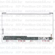 Матрица для ноутбука HP Pavilion G6-2241nr (1366x768 HD) TN, 40pin, Глянцевая