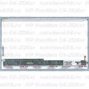 Матрица для ноутбука HP Pavilion G6-2126sr (1366x768 HD) TN, 40pin, Глянцевая