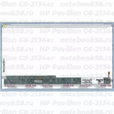 Матрица для ноутбука HP Pavilion G6-2134er (1366x768 HD) TN, 40pin, Глянцевая