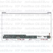 Матрица для ноутбука HP Pavilion G6-2240sr (1366x768 HD) TN, 40pin, Глянцевая